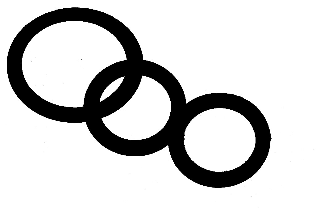 Pipe union seals   3/4" rubber 27 x 38 x 3 with one inset